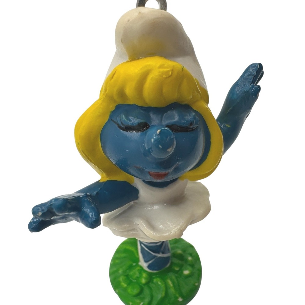 Vintage 1978 Peyo Schleich Smurfette Ballerina PVC Figure